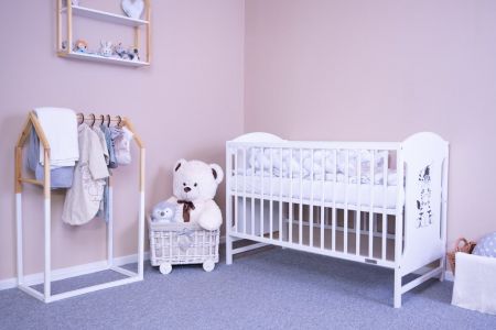 Dětská postýlka New Baby MIA standard Zebra bílá