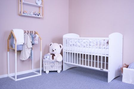 Dětská postýlka New Baby LEO standard bílá