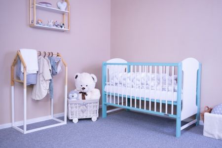 Dětská postýlka New Baby ELSA standard bílo-mátová