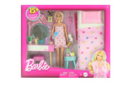 Barbie ložnice s panenkou HPT55 DS52986538