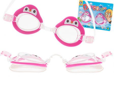 KIK Dětské plavecké brýle maska tučňák KX5564