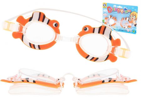 KIK Dětské plavecké brýle maska ryba klaun KX5565