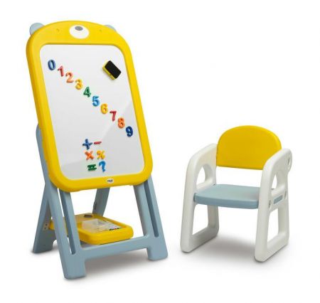 Toyz Vzdělávací tabule TED se žlutou židlí