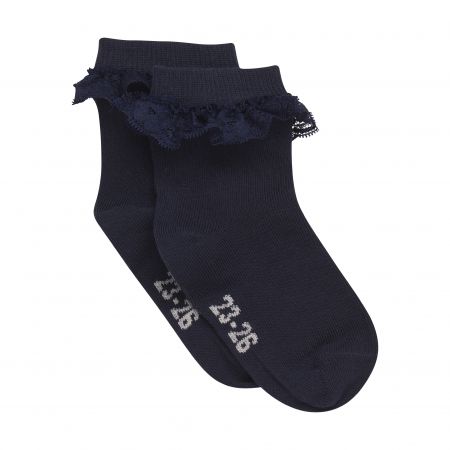 Minymo dívčí ponožky s krajkou 6024-778 Velikost: 19 - 22