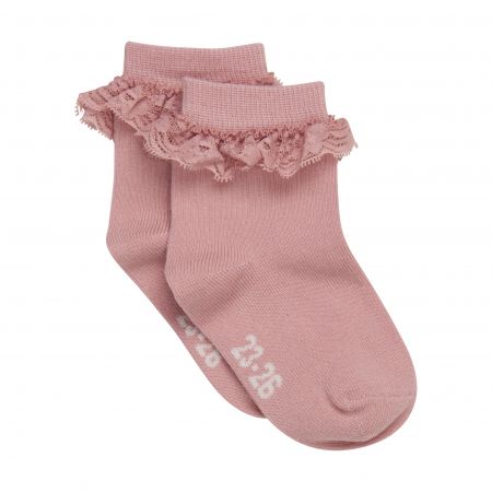 Minymo dívčí ponožky s krajkou 6024-575 Velikost: 35 - 38