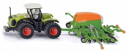 SIKU Farmer - Traktor se secím přívěsem 1:87 DS58950268