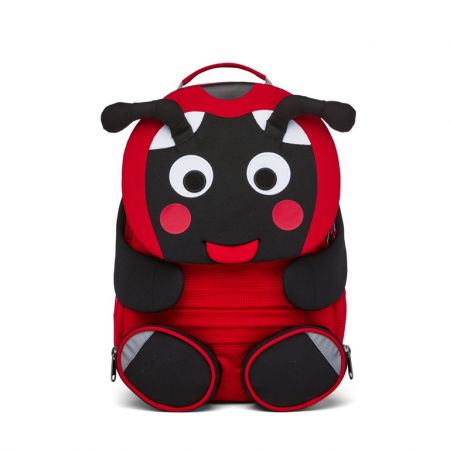 Dětský batoh do školky Affenzahn Large Ladybird- red