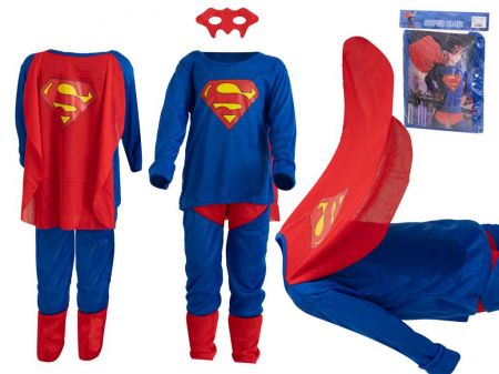 KIK Kostým Supermana velikost S 95-110cm KX5707