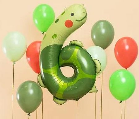 KIK Fóliový narozeninový balónek číslo 
