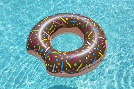 KIK BESTWAY 36118 Donut 107cm bronzové plavecké kolo KX5003_1
