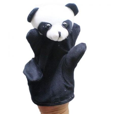 KIK Loutkový plyšový maskot ruční loutka panda KX9756_2