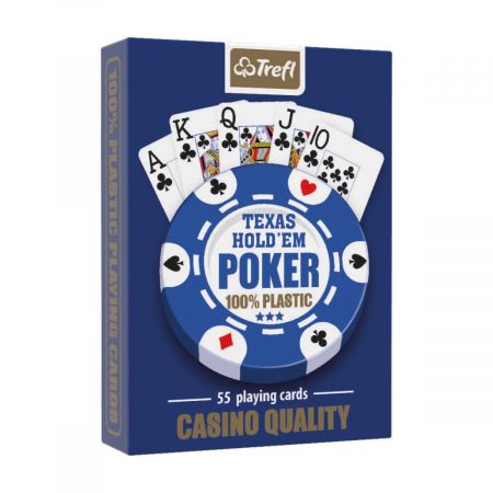 KIK MUDUKO Poker 100% plastové hrací karty KX4753
