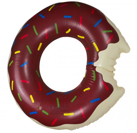 KIK Nafukovací kolo Donut 110 cm hnědé KX9958_2