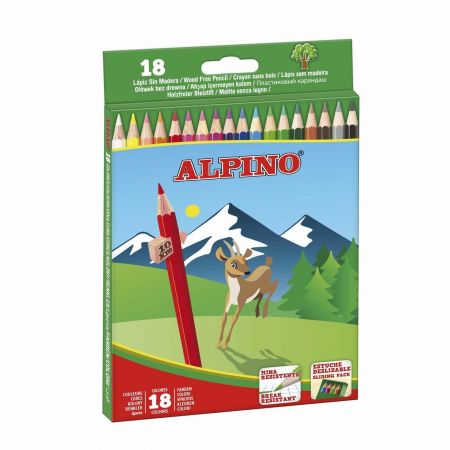 KIK Pastelky ALPINO Classic 18 barev KX6067