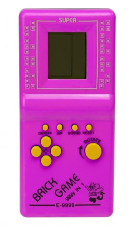KIK Elektronická hra Tetris 9999in1 pink KX7686_4