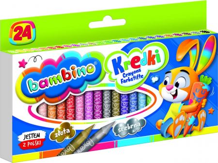 KIK BAMBINO Graphion Crayons 24 barev KX5488_1