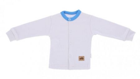 Novorozenecká bavlněná košilka, kabátek, Mamatti, Hero, vel. 68, 68 (3-6m)