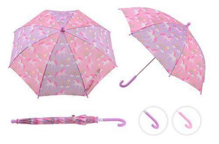 Johntoy Deštník duhový s jednorožcem
