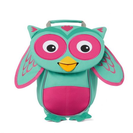 Batůžek pro nejmenší Affenzahn Owl small - turquoise