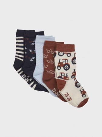 Minymo dětské ponožky 5ks 6022-204 Velikost: 35 - 38 5 kusů v balení
