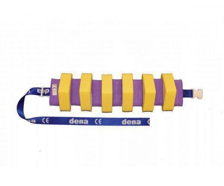 Matuška Dena Pěnový plavecký pás 1300 mm žlutý Žluto-fialový