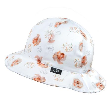 ESITO Dívčí klobouk Růže bílá Vel. L