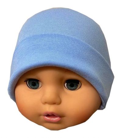 Modrá kojenecká čepička Baby 68 cm
