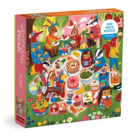 Mudpuppy Puzzle Piknik v lese 500 dílků DS39185520
