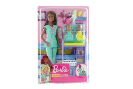 Barbie Dětská lékařka GKH24 DS70380465