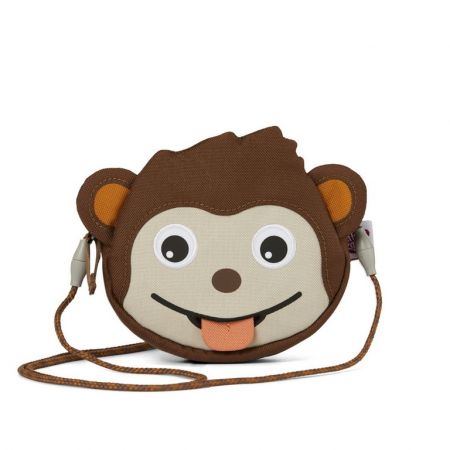 Dětská kabelka Affenzahn Kids Wallet Monkey - brown