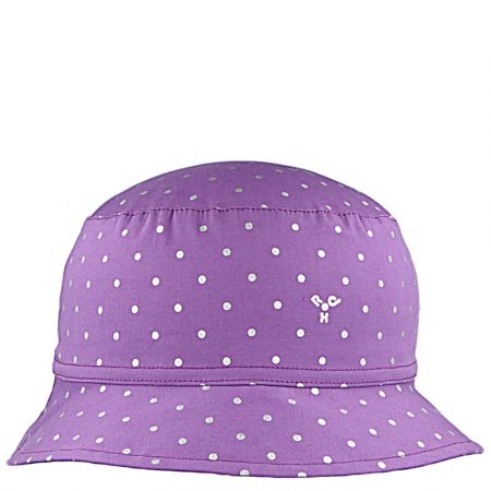 RDX Dívčí letní klobouk tečky Fialová Vel. 52