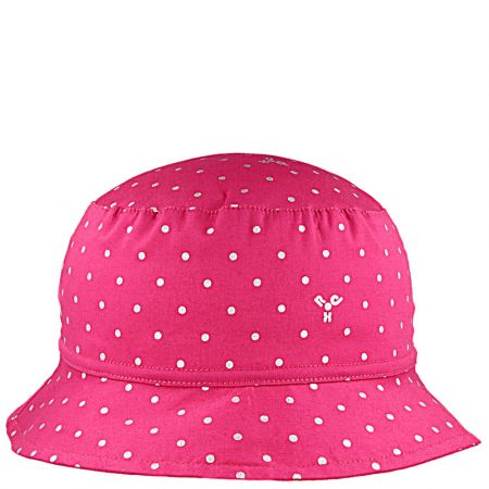 RDX Dívčí letní klobouk tečky Růžová Vel. 50