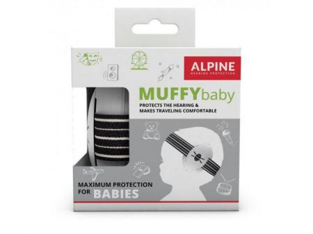 Alpine Muffy Baby Dětské chrániče sluchu-Black