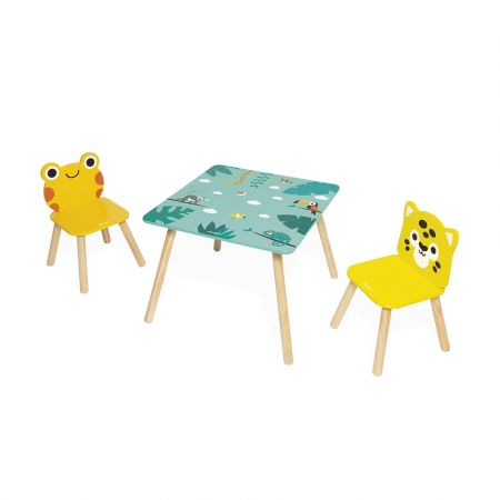 Janod dřevěný stůl a židle J08273 Nejlepší hračky