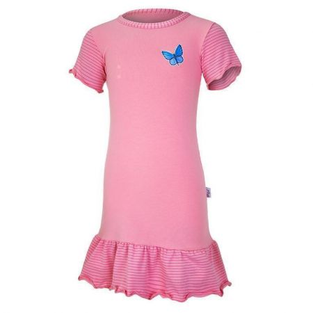 Little Angel (DITA) Noční košile tenká Debra Outlast® Starorůžová/motýl Vel. 146