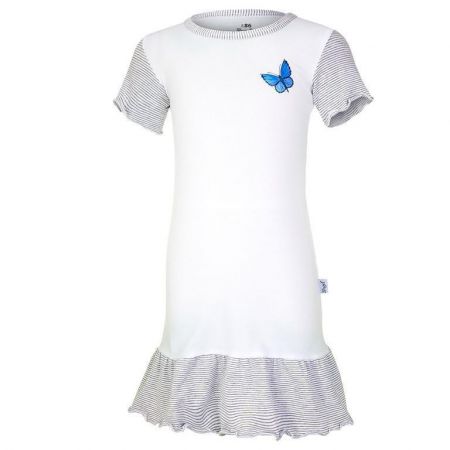 Little Angel (DITA) Noční košile tenká Debra Outlast® Bílá/motýl Vel. 128