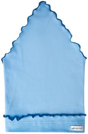 ESITO Dívčí šátek jednobarevný modrá  Vel. 44