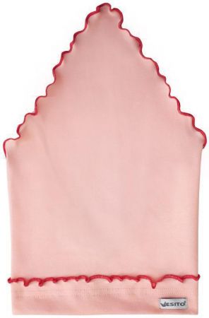 ESITO Dívčí šátek jednobarevný růžová Vel. 44