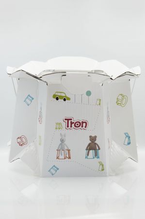 Jednorázový nočník TRON Eco bílý (set 5 ks)