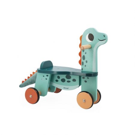 Janod dětské dřevěné odrážedlo Dinosaurus J05828 Nejlepší hračky