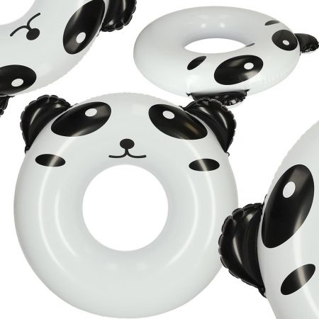 KIK Dětský plavecký kruh 80cm panda KX4919_2