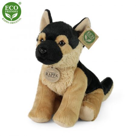 RAPPA | Plyšový pes německý ovčák 25 cm ECO-FRIENDLY DS45781190