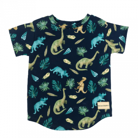 Dětské triko s krátkým rukávem - dinosauři