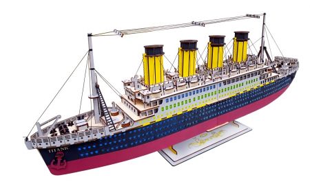 Woodcraft construction kit | Woodcraft Dřevěné 3D puzzle Titanic DS29395383