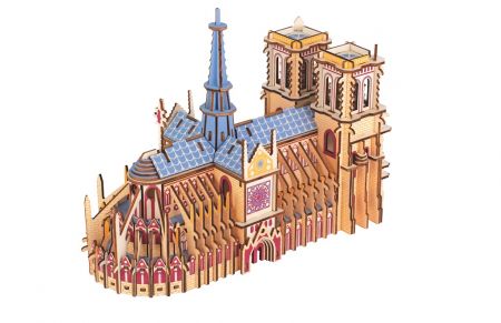 Woodcraft construction kit | Woodcraft Dřevěné 3D puzzle Katedrála Notre-Dame DS52473588