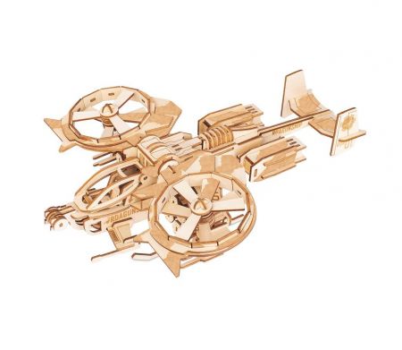 Woodcraft construction kit Woodcraft Dřevěné 3D puzzle RDA bitevní vrtulník