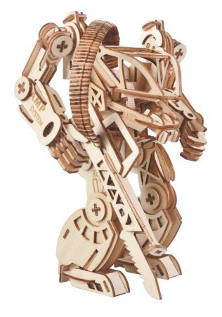 Woodcraft construction kit Woodcraft Dřevěné 3D puzzle AMP Powersuit