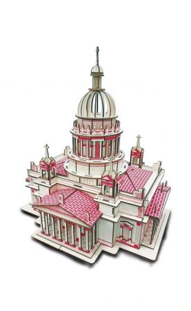 Woodcraft construction kit Woodcraft Dřevěné 3D puzzle Issa Kiev's Cathedral