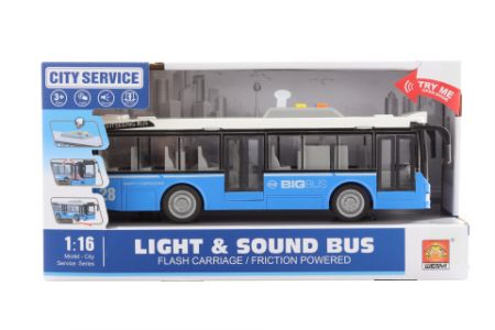 Autobus modrý na baterie DS19512891