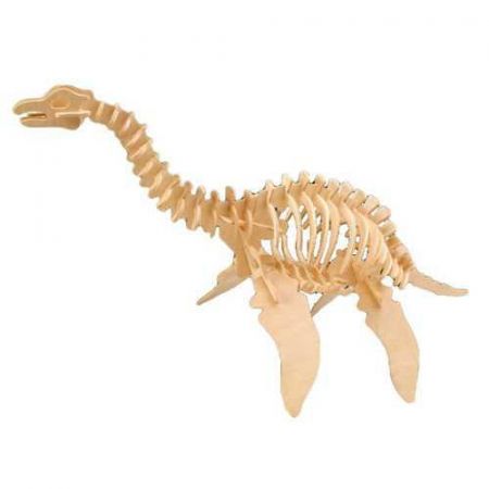 Woodcraft construction kit Woodcraft Dřevěné 3D puzzle Plesiosaurus